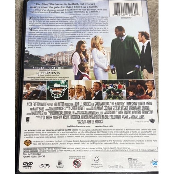 5 Dvd's Drama Blades of Glory  9-5 Benchwarmers Blind Side Bounty Hunter - Picture 11 of 16